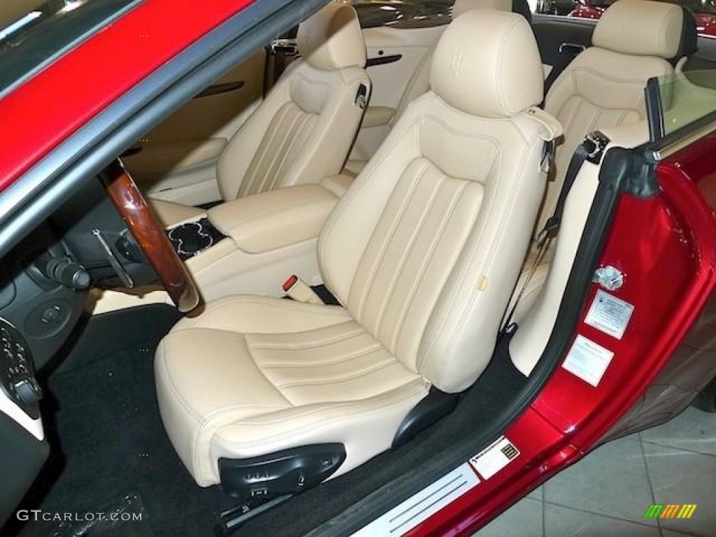 2012 Maserati GranTurismo Convertible GranCabrio Front Seat Photo #60375252