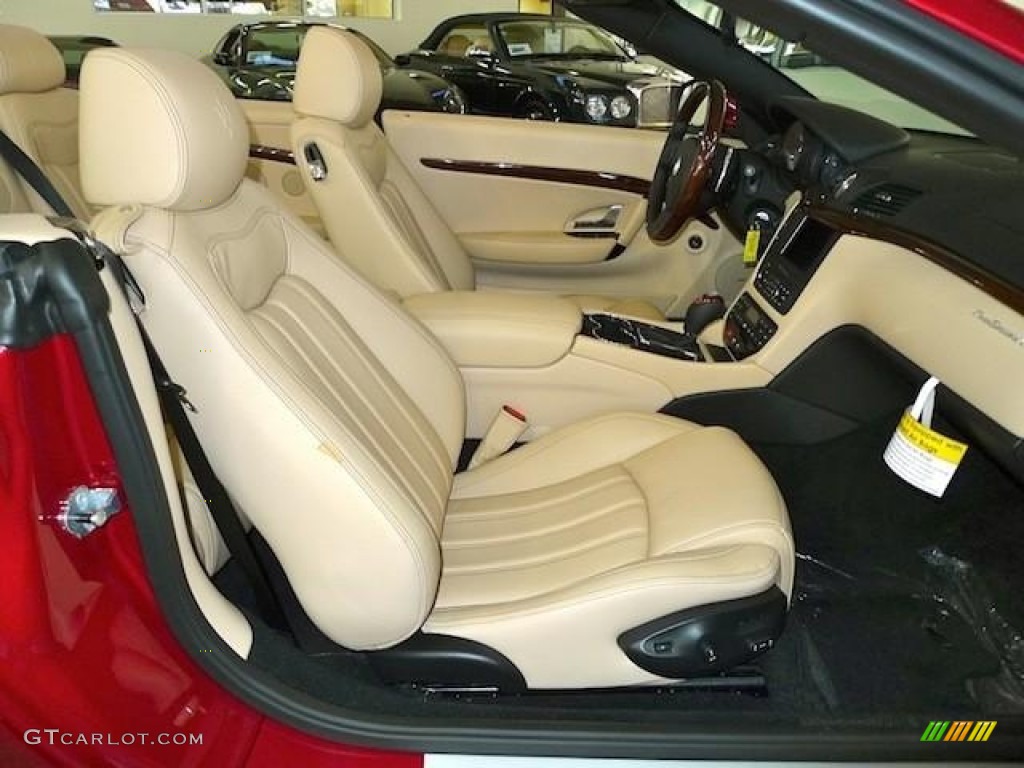 2012 Maserati GranTurismo Convertible GranCabrio Front Seat Photo #60375345