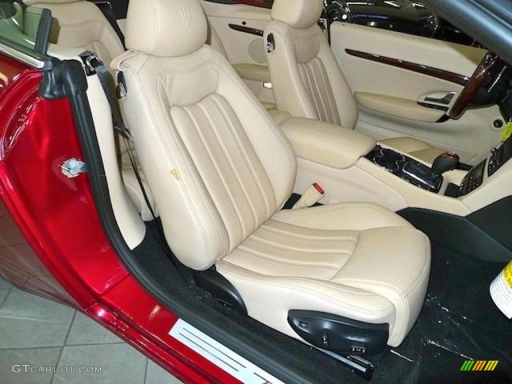 2012 Maserati GranTurismo Convertible GranCabrio Front Seat Photo #60375354