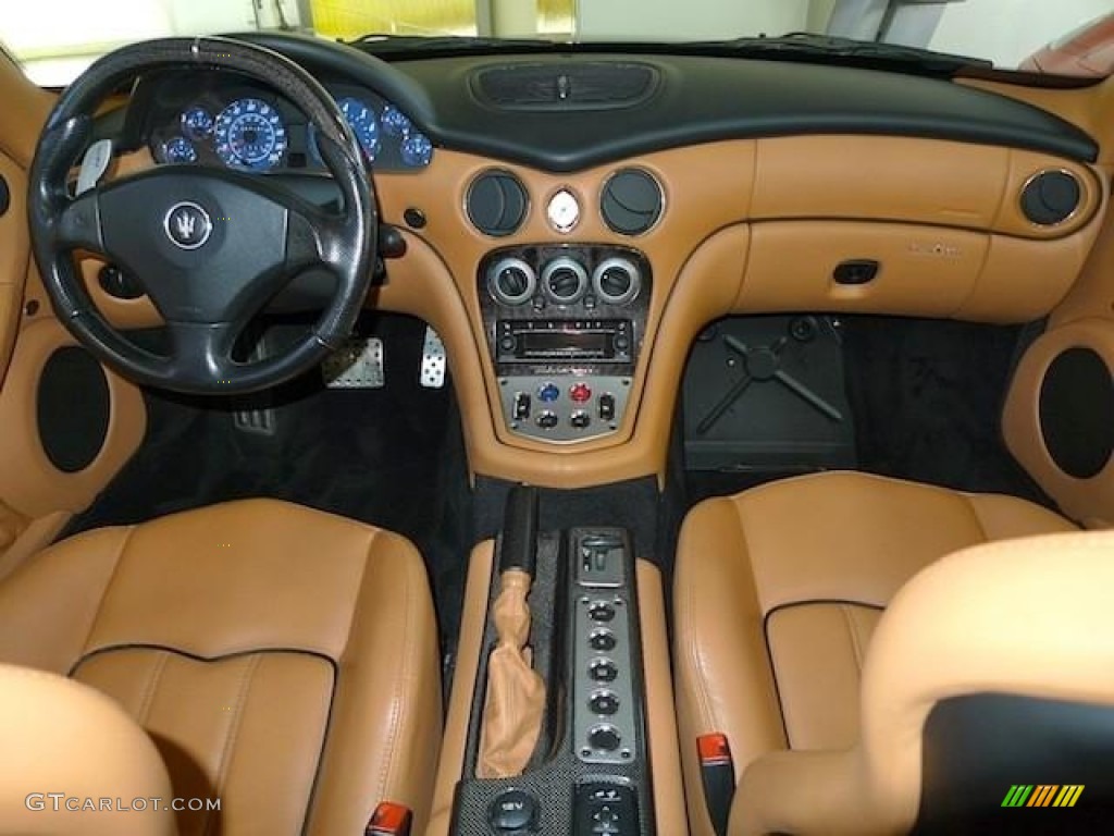 2006 Maserati GranSport Coupe Cuoio (Saddle) Dashboard Photo #60375516