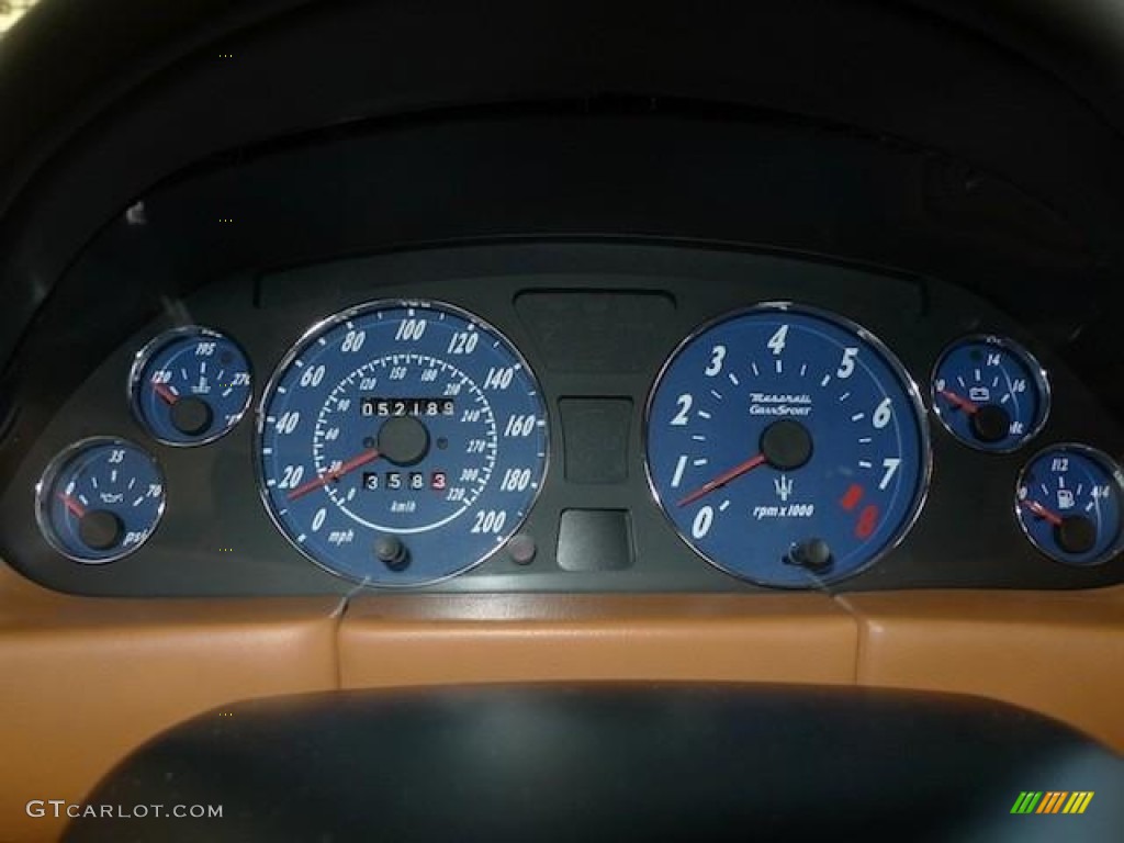2006 Maserati GranSport Coupe Gauges Photo #60375531