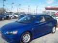 2012 Octane Blue Pearl Mitsubishi Lancer SE AWD  photo #1