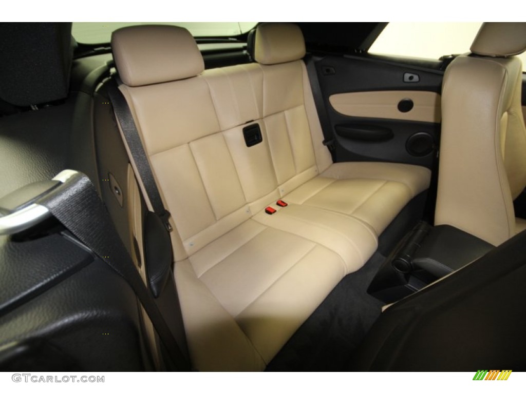 2009 1 Series 128i Convertible - Alpine White / Savanna Beige/Black Boston Leather photo #32