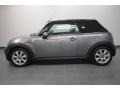 Dark Silver Metallic 2009 Mini Cooper S Convertible Exterior