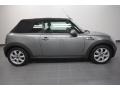 Dark Silver Metallic 2009 Mini Cooper S Convertible Exterior