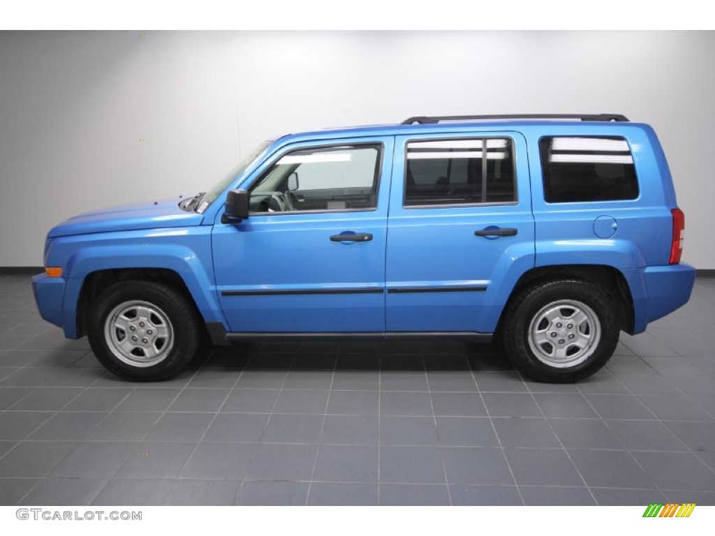 Surf Blue Pearl 2008 Jeep Patriot Sport Exterior Photo #60376620