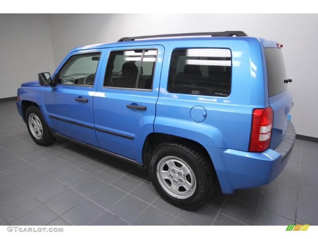 2008 Patriot Sport - Surf Blue Pearl / Dark Slate Gray photo #5