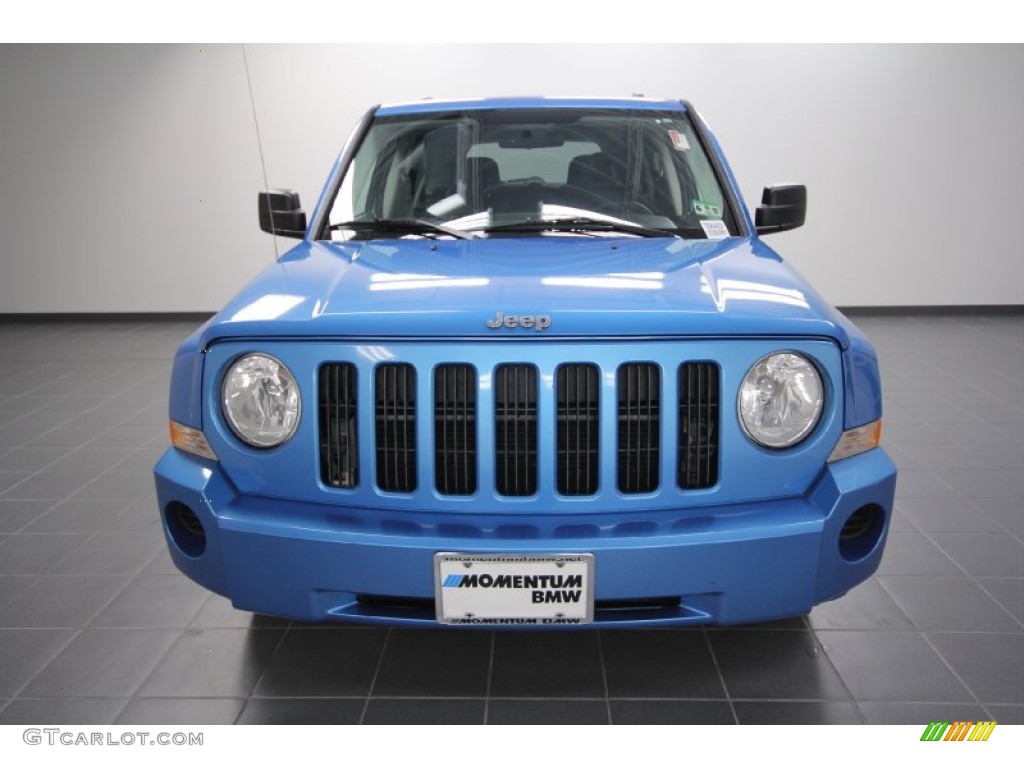 2008 Patriot Sport - Surf Blue Pearl / Dark Slate Gray photo #6