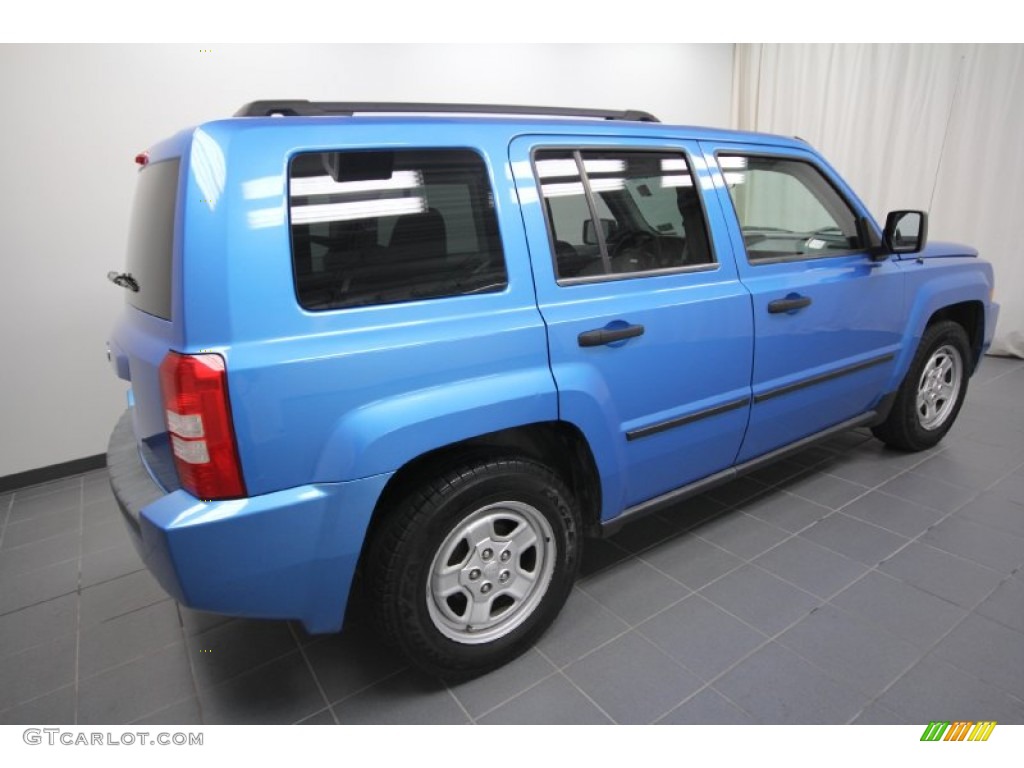 2008 Patriot Sport - Surf Blue Pearl / Dark Slate Gray photo #9