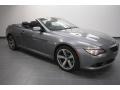 2009 Space Grey Metallic BMW 6 Series 650i Convertible  photo #1