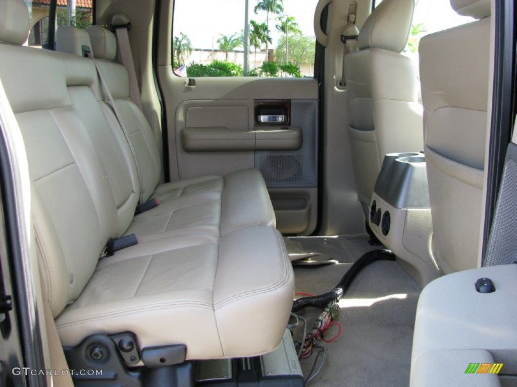 2006 F150 Lariat SuperCrew 4x4 - Black / Tan photo #24