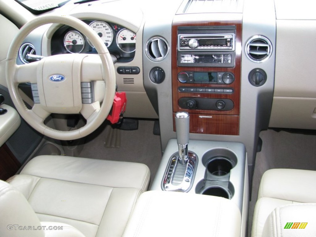 2006 F150 Lariat SuperCrew 4x4 - Black / Tan photo #27