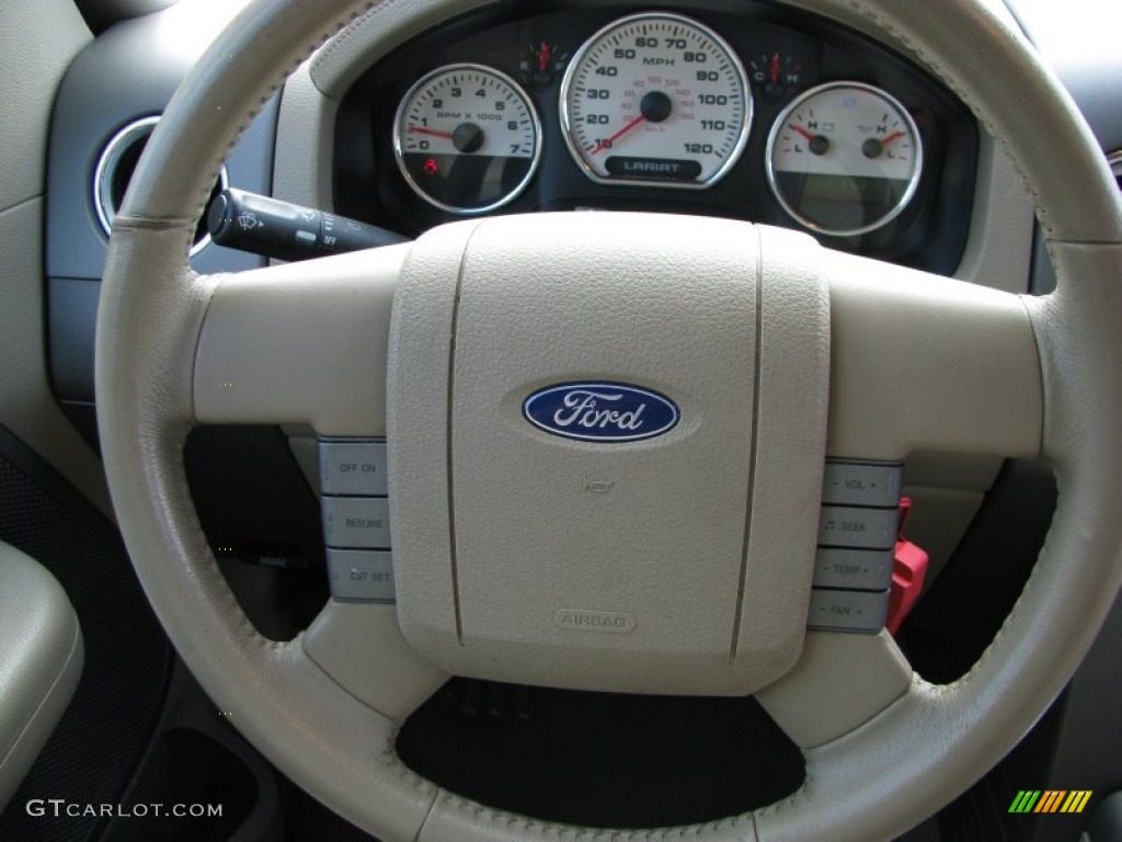 2006 F150 Lariat SuperCrew 4x4 - Black / Tan photo #29