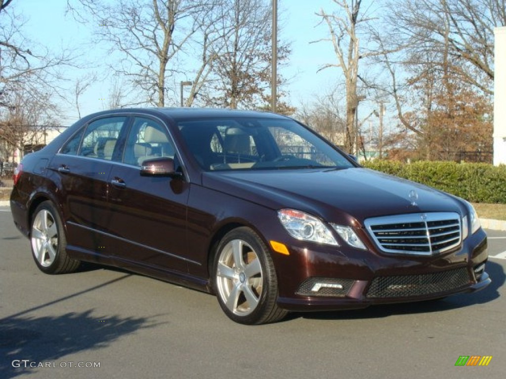 2011 E 350 4Matic Sedan - Cuprite Brown / Almond/Black photo #1