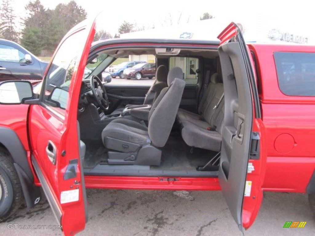 2006 Silverado 1500 Z71 Extended Cab 4x4 - Victory Red / Dark Charcoal photo #18