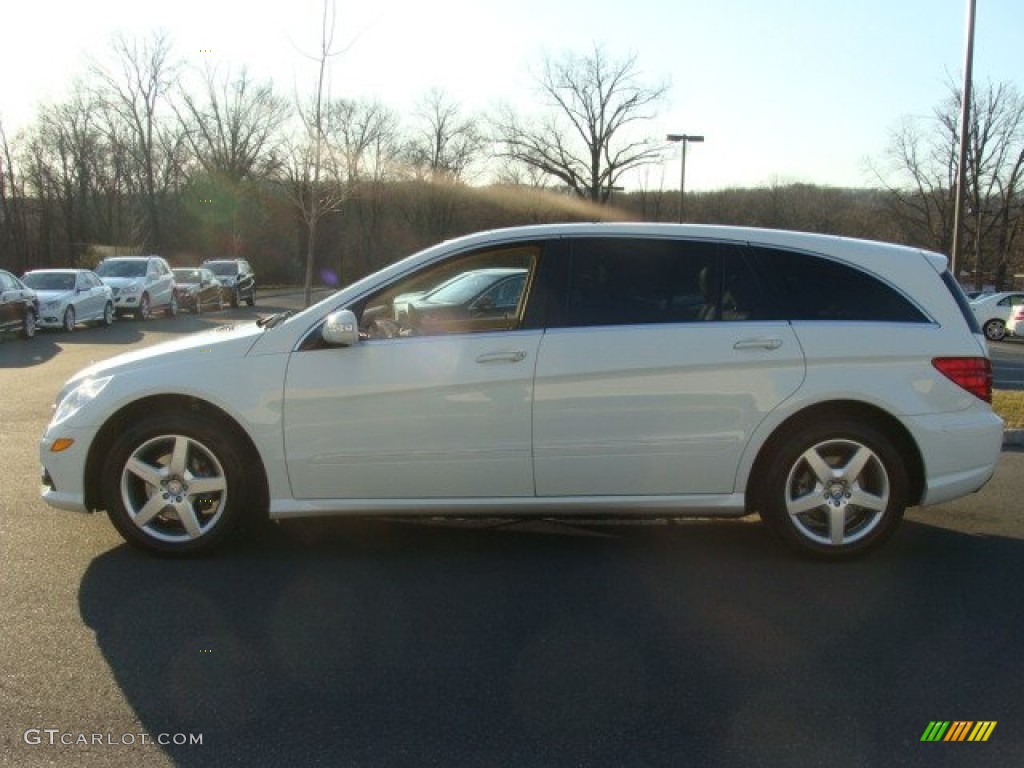 2010 R 350 4Matic - Arctic White / Cashmere photo #4