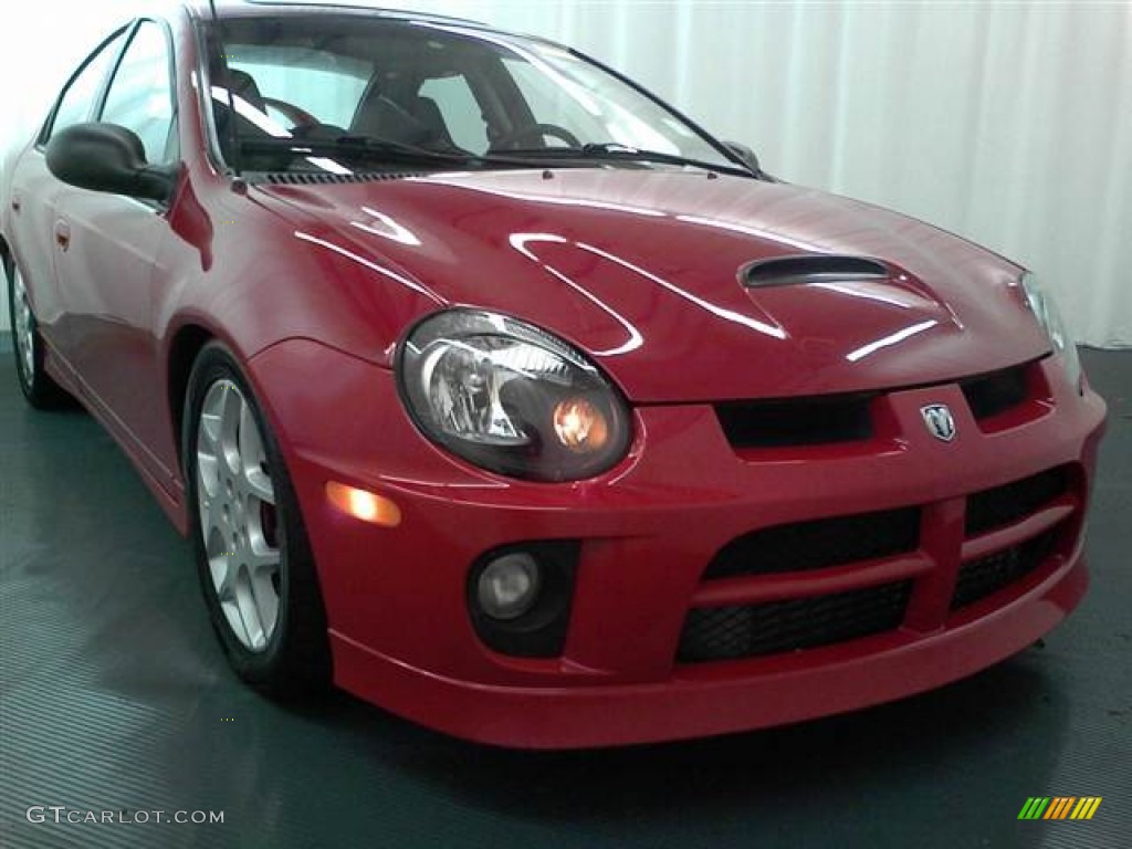 2005 Neon SRT-4 - Blaze Red Crystal Pearlcoat / Dark Slate Gray photo #1