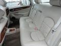 2001 Jaguar XJ Oatmeal Interior Rear Seat Photo
