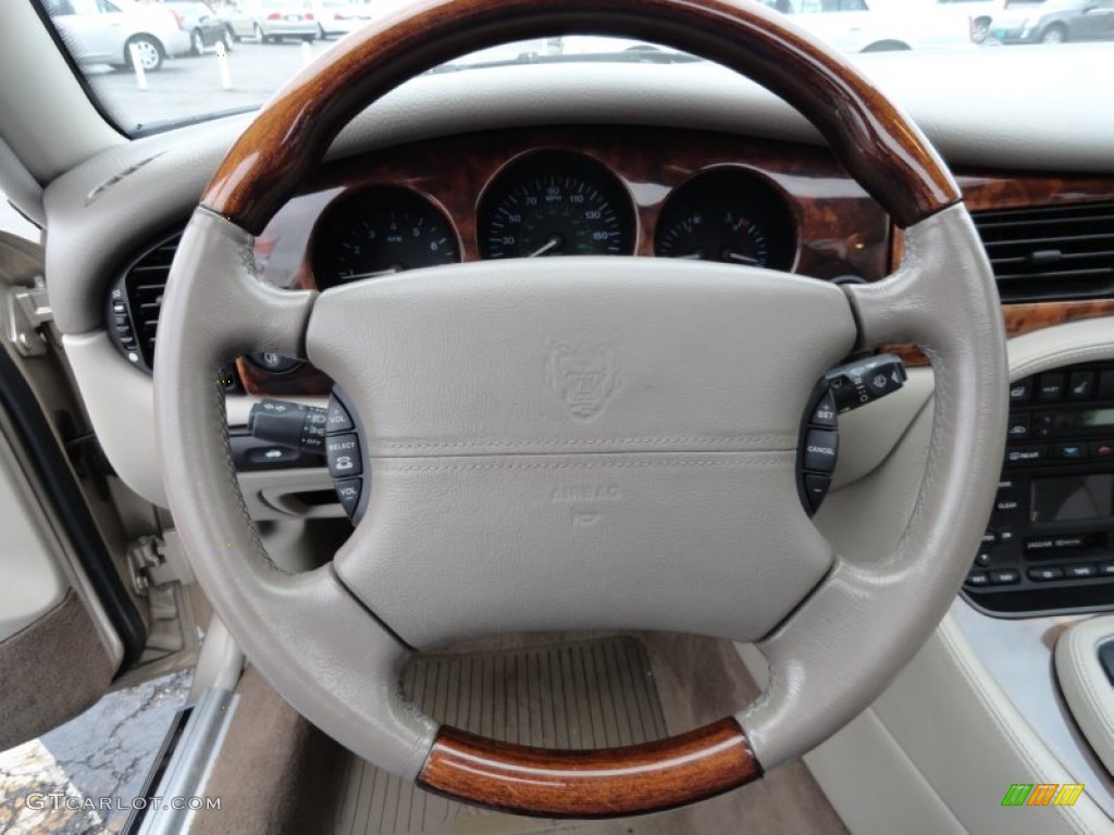 2001 Jaguar XJ Vanden Plas Steering Wheel Photos