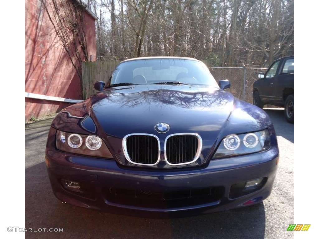 1997 Z3 1.9 Roadster - Montreal Blue Metallic / Beige photo #7