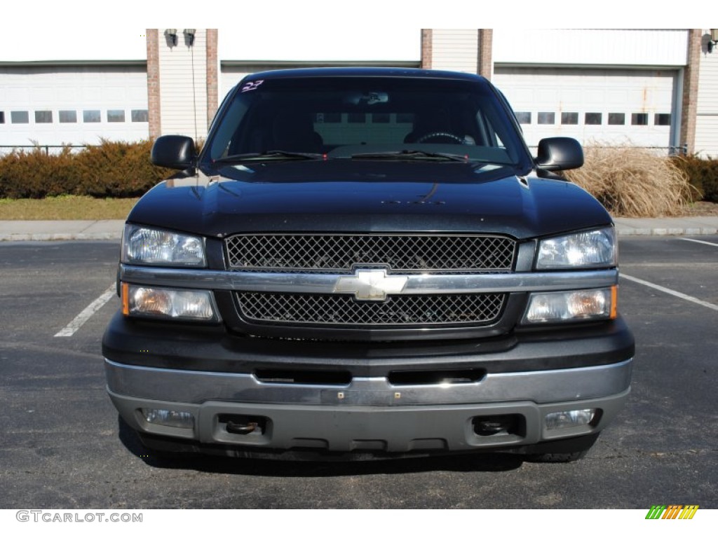 2005 Silverado 1500 Extended Cab 4x4 - Black / Dark Charcoal photo #2