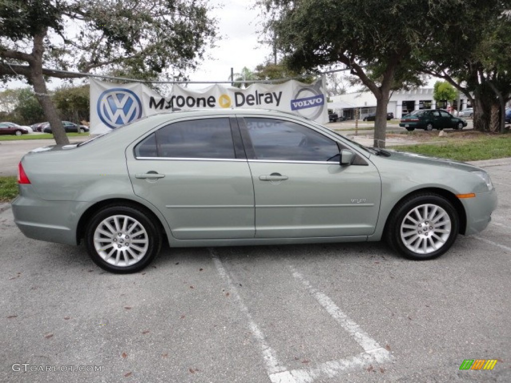 2008 Milan V6 Premier - Moss Green Metallic / Dark Charcoal/Light Stone photo #2