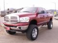 Inferno Red Crystal Pearl 2007 Dodge Ram 2500 Big Horn Edition Quad Cab 4x4