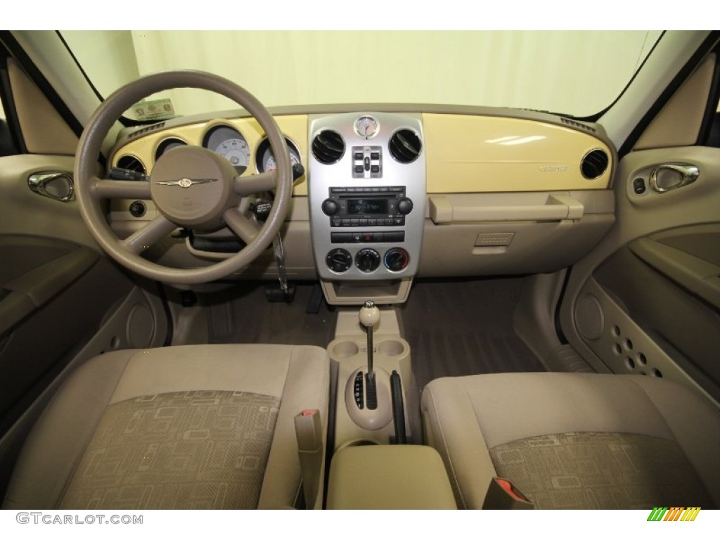2007 PT Cruiser Touring - Pastel Yellow / Pastel Pebble Beige photo #4