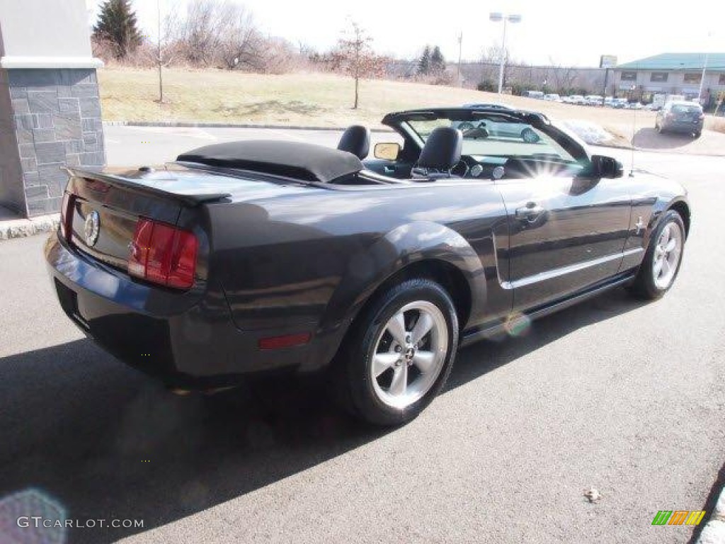 2007 Mustang V6 Premium Convertible - Alloy Metallic / Dark Charcoal photo #5