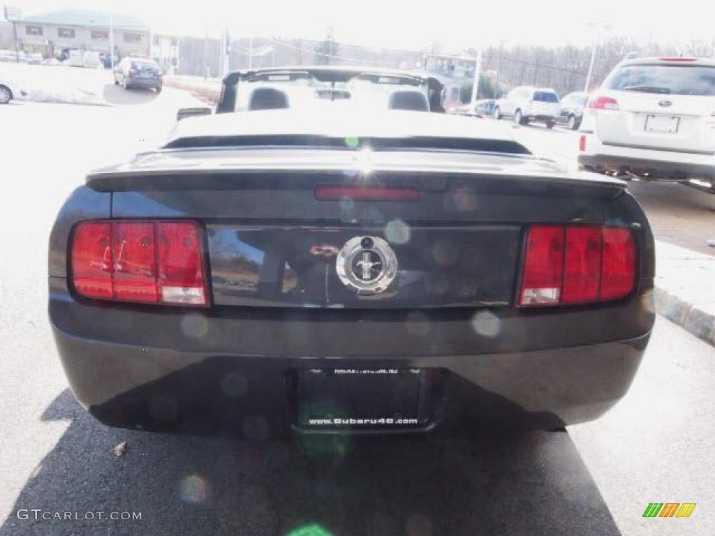 2007 Mustang V6 Premium Convertible - Alloy Metallic / Dark Charcoal photo #6