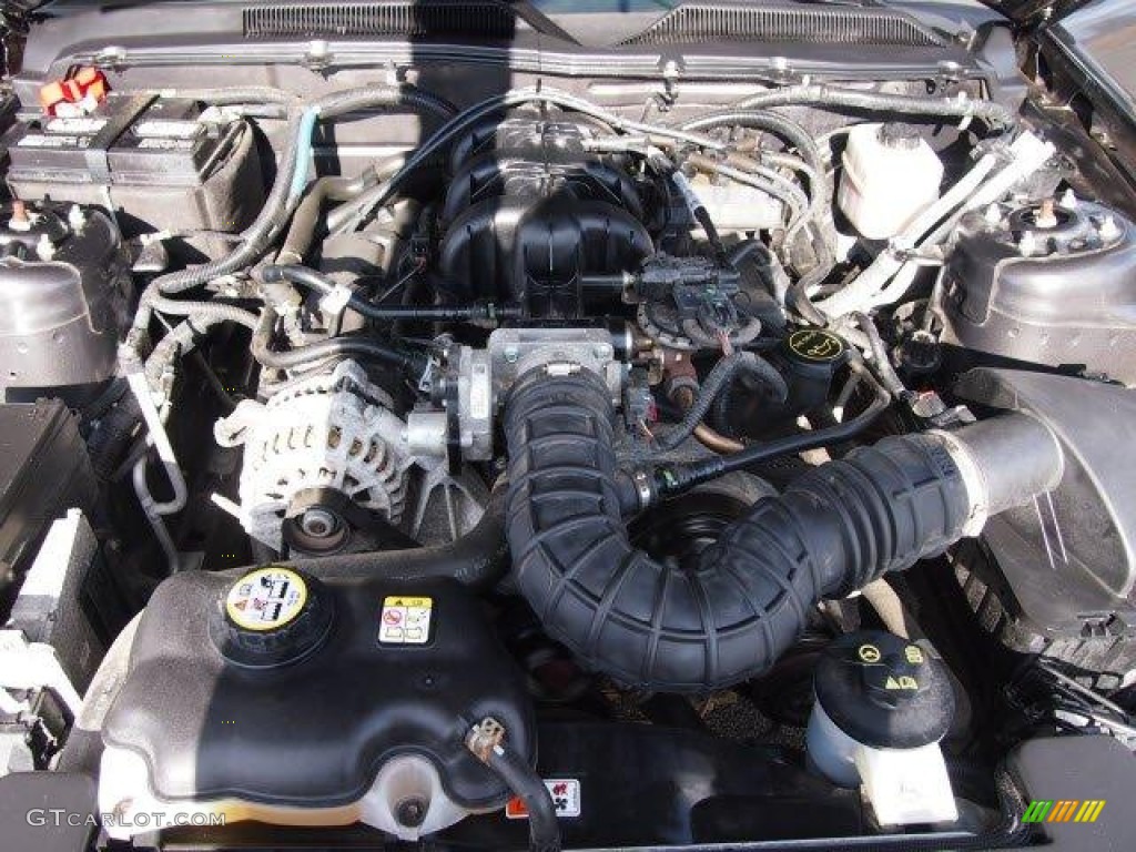 2007 Mustang V6 Premium Convertible - Alloy Metallic / Dark Charcoal photo #14