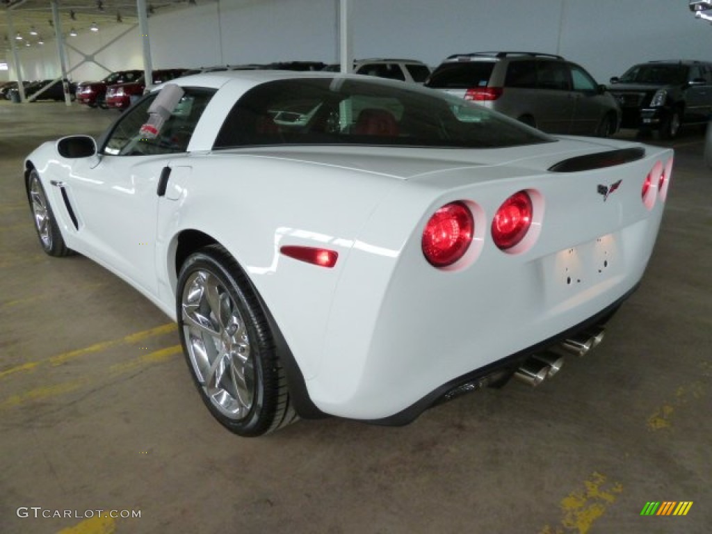 Arctic White 2012 Chevrolet Corvette Grand Sport Coupe Exterior Photo #60384251