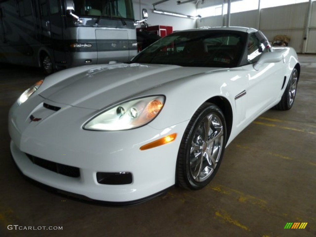 Arctic White 2012 Chevrolet Corvette Grand Sport Coupe Exterior Photo #60384304