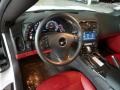 Red 2012 Chevrolet Corvette Grand Sport Coupe Steering Wheel
