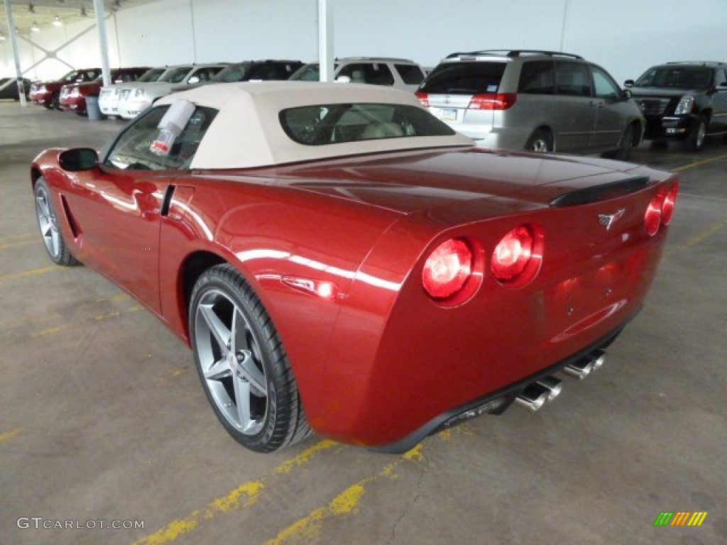 2012 Corvette Convertible - Crystal Red Metallic Tintcoat / Cashmere/Ebony photo #2
