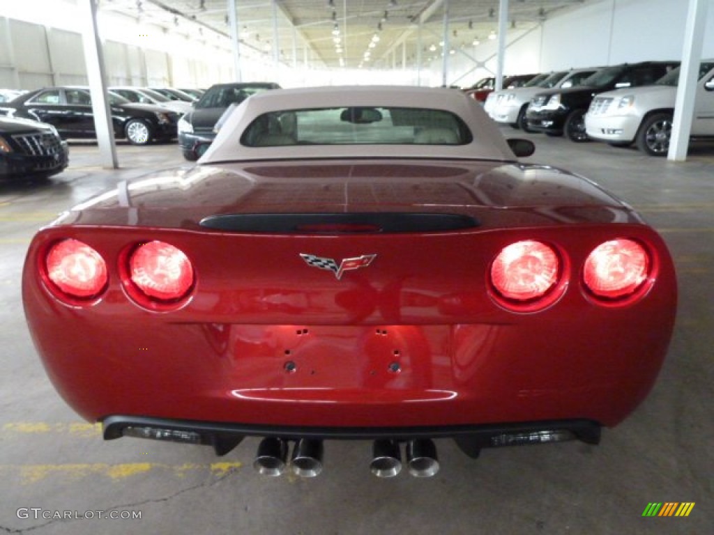 2012 Corvette Convertible - Crystal Red Metallic Tintcoat / Cashmere/Ebony photo #3