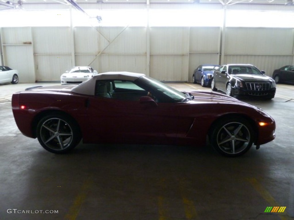 2012 Corvette Convertible - Crystal Red Metallic Tintcoat / Cashmere/Ebony photo #5