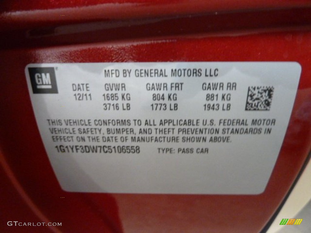 2012 Corvette Convertible - Crystal Red Metallic Tintcoat / Cashmere/Ebony photo #19