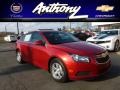 2012 Crystal Red Metallic Chevrolet Cruze LT  photo #1