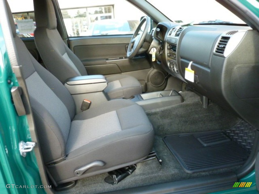 Ebony Interior 2012 Chevrolet Colorado LT Extended Cab 4x4 Photo #60385420