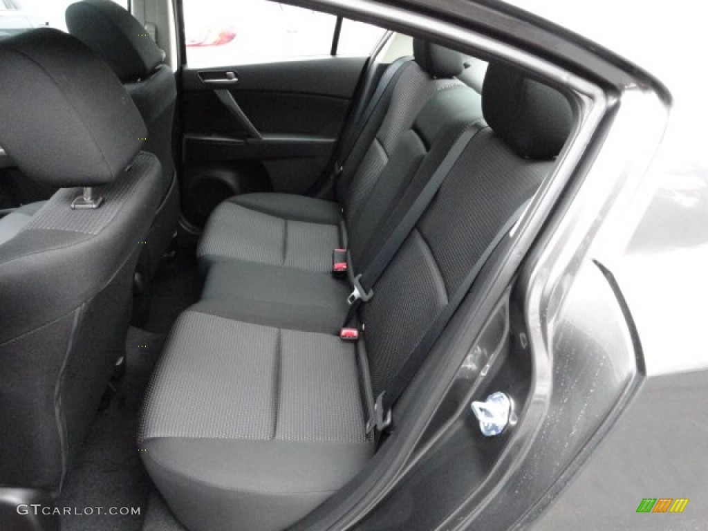 Black Interior 2012 Mazda MAZDA3 i Touring 4 Door Photo #60385819