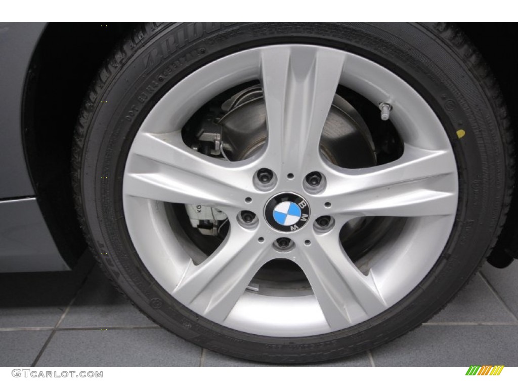 2012 1 Series 128i Coupe - Space Grey Metallic / Black photo #7