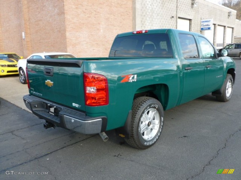 2012 Silverado 1500 LT Crew Cab 4x4 - Fleet Green / Ebony photo #6