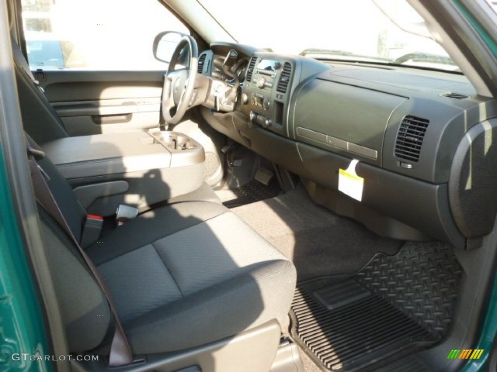 2012 Silverado 1500 LT Crew Cab 4x4 - Fleet Green / Ebony photo #9