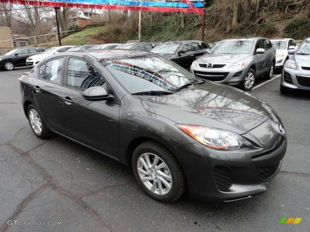Graphite Mica 2012 Mazda MAZDA3 i Touring 4 Door Exterior Photo #60385963