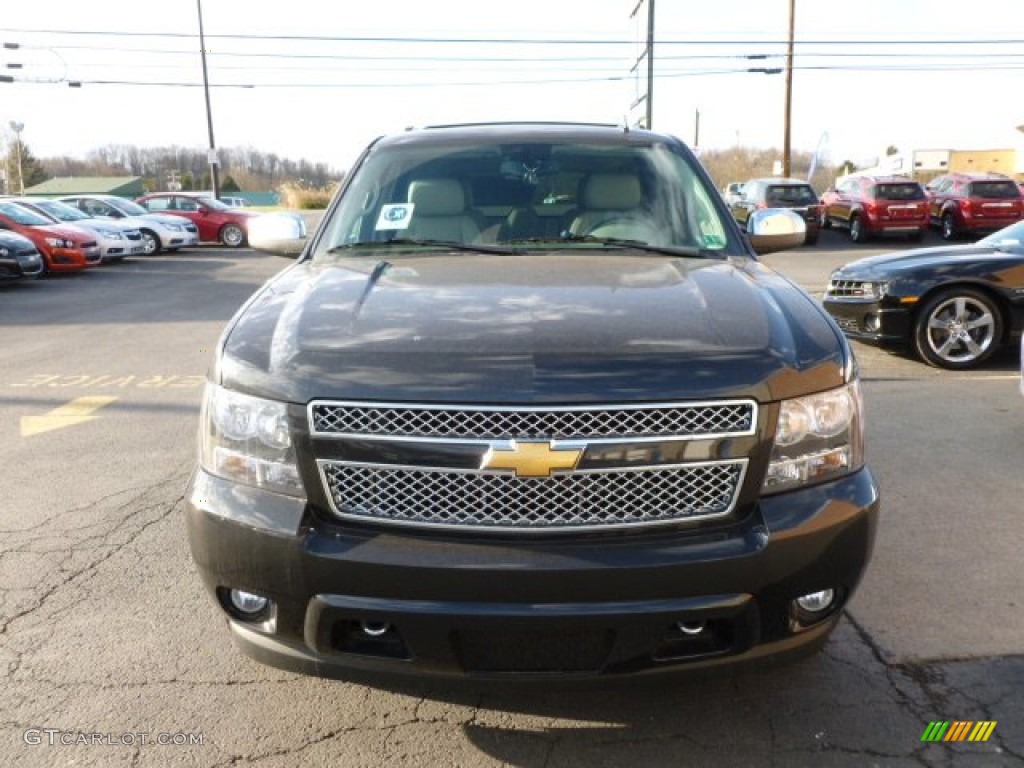 2012 Suburban LTZ 4x4 - Black Granite Metallic / Light Titanium/Dark Titanium photo #2