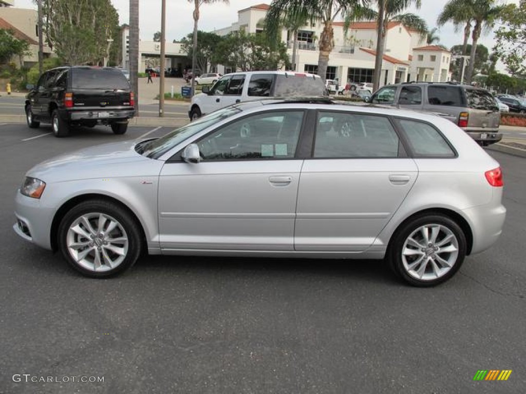 Ice Silver Metallic 2011 Audi A3 2.0 TDI Exterior Photo #60386224