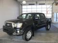 2010 Black Sand Pearl Toyota Tacoma V6 PreRunner TRD Double Cab  photo #1