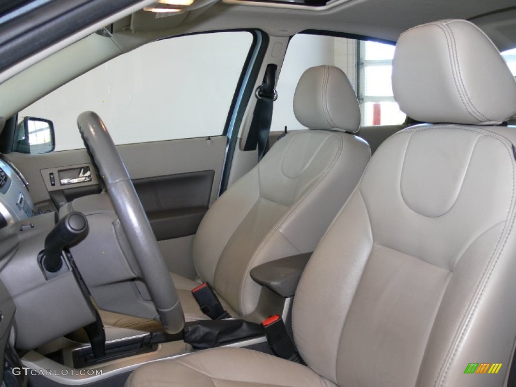 2009 Focus SEL Sedan - Light Ice Blue Metallic / Medium Stone photo #27