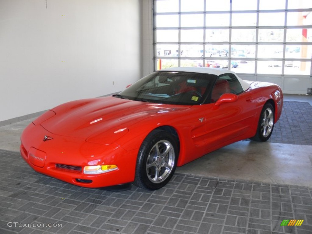 2004 Corvette Convertible - Torch Red / Torch Red photo #1